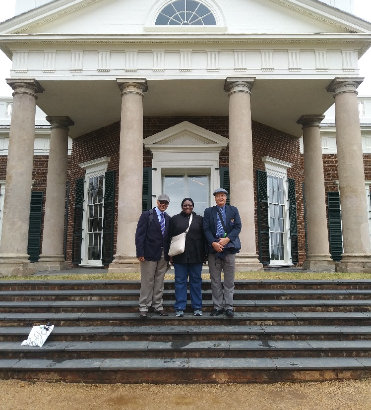 UNIVEN leadership visits Charlottesville in 2018: VC Crafford, DVC Martin and DVC Khosa