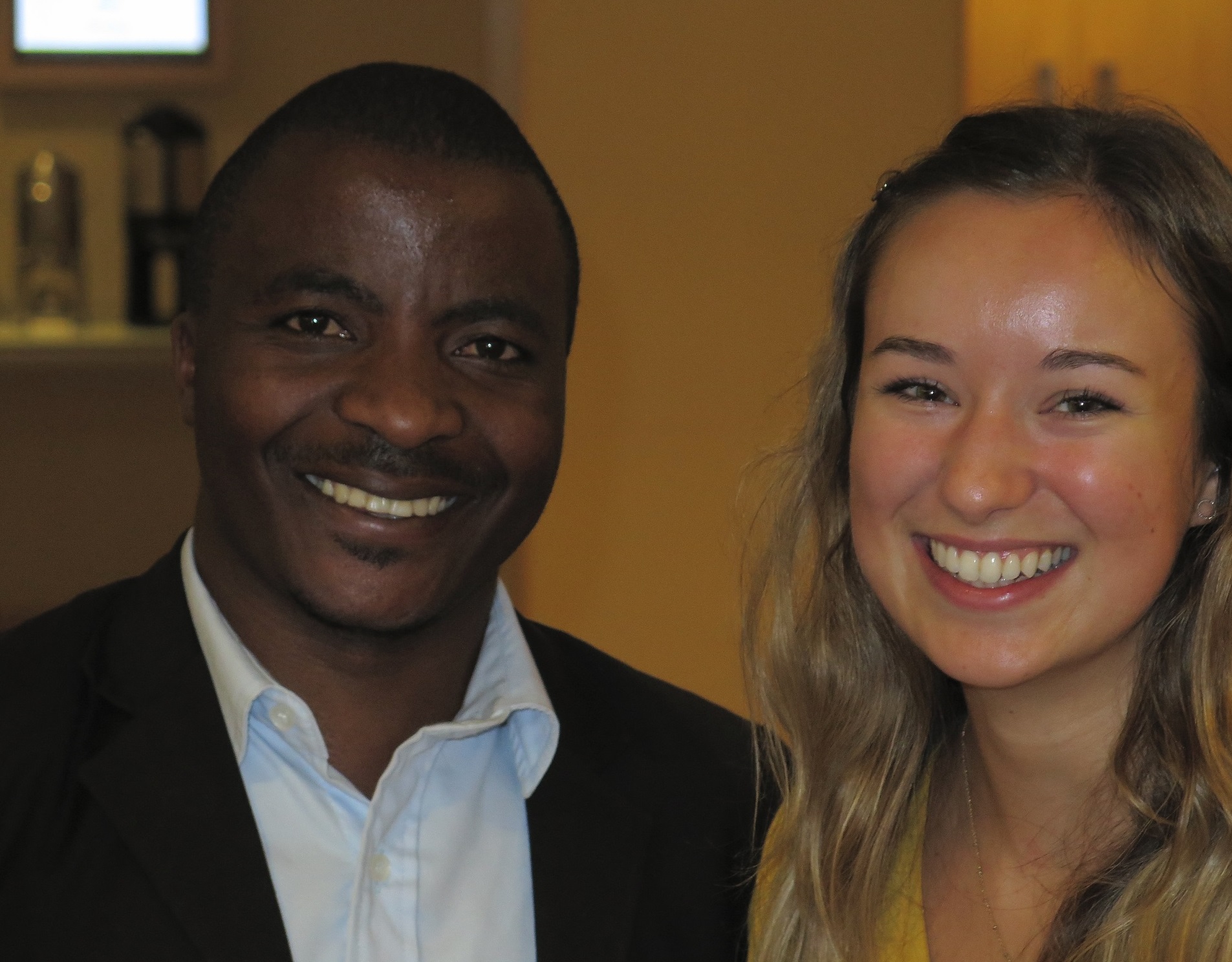 Rwanda 2019: CHUK physician and former CGH fellow, Joseph Niyitegeka and CGH Scholar, Sara Krivacsy
