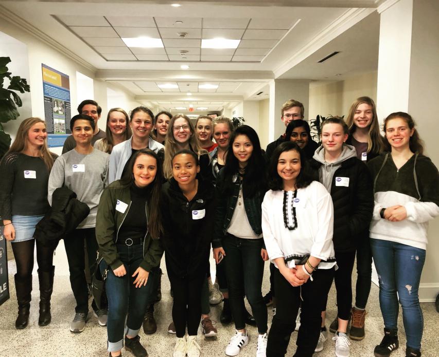 HMSA students at the 2019 UVA Global Health Case Competition