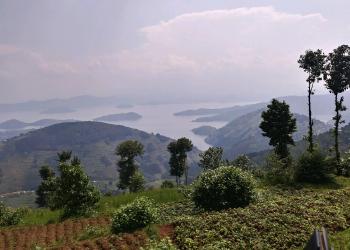 2019 Rwanda: View from Mountain just outside Butaro, Rwanda 